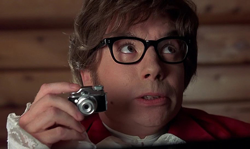 Austin Powers Hit camera