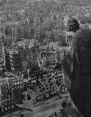 Dresden después del bombardeo (Febrero de 1945)